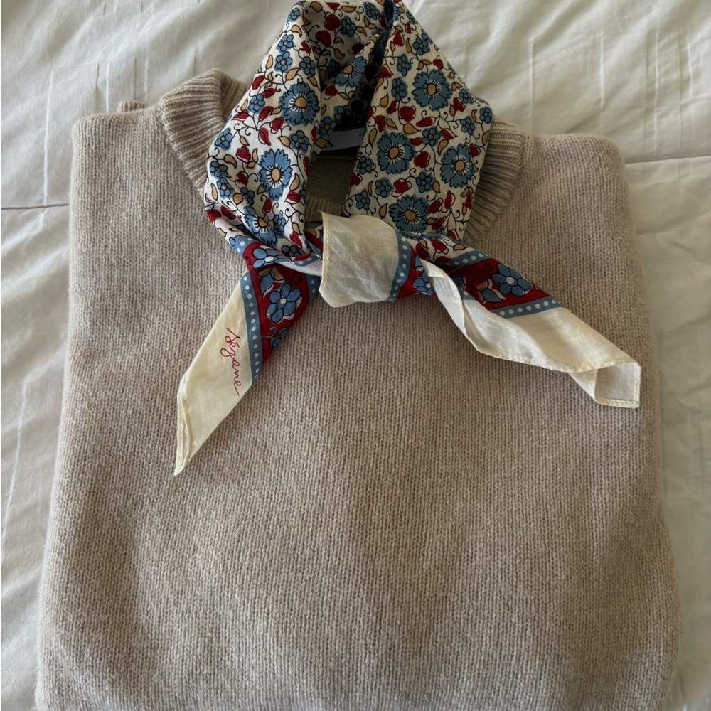 Zara Light Brown Knit Pullover